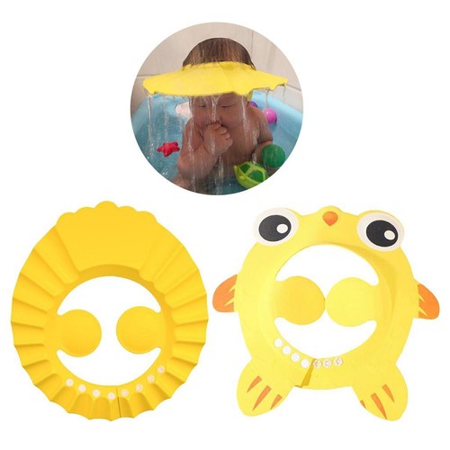 Soft baby bath cap - 2x,
